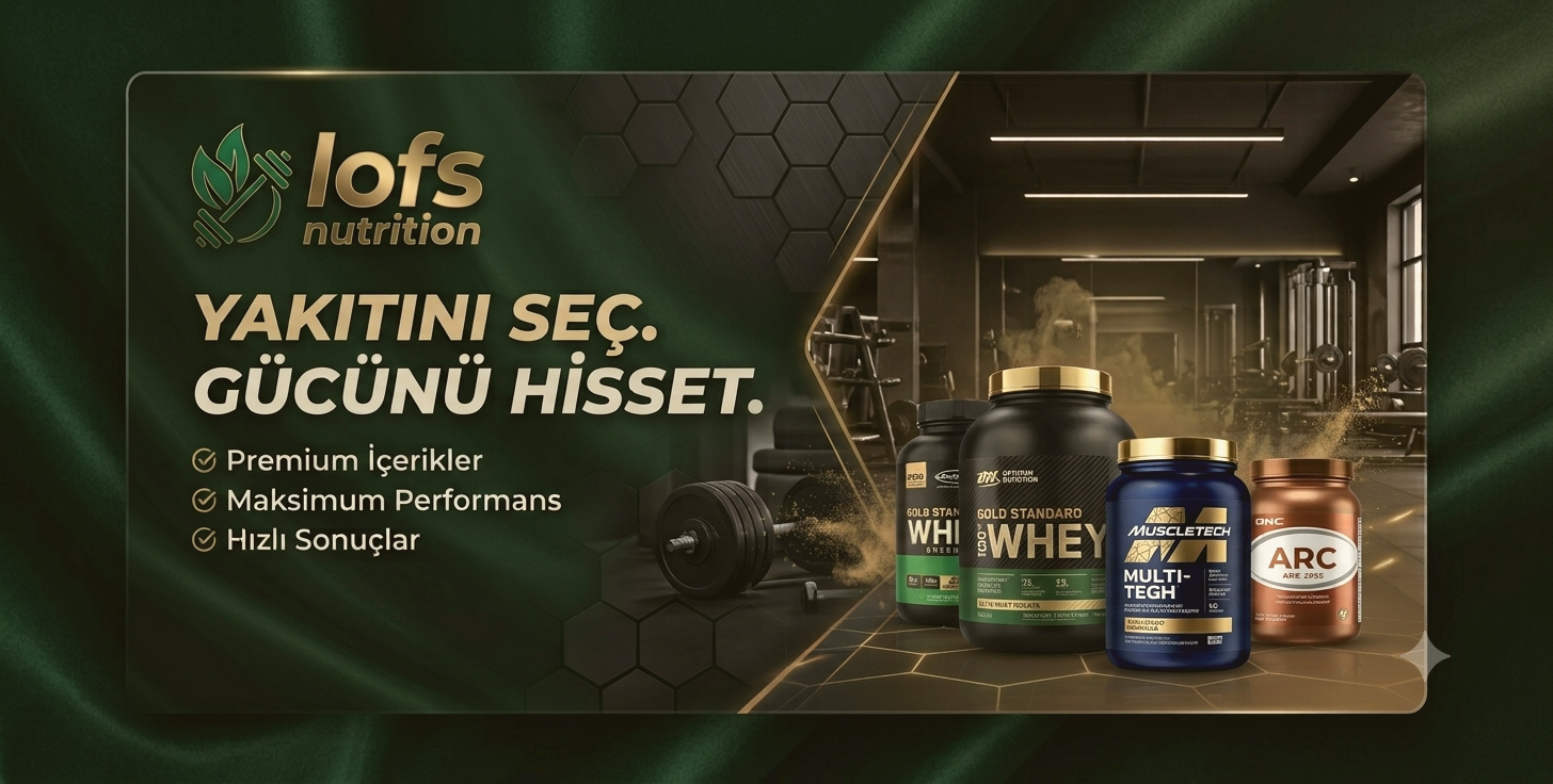 Lofs Nutrition güvenli alışveriş kampanya banneri