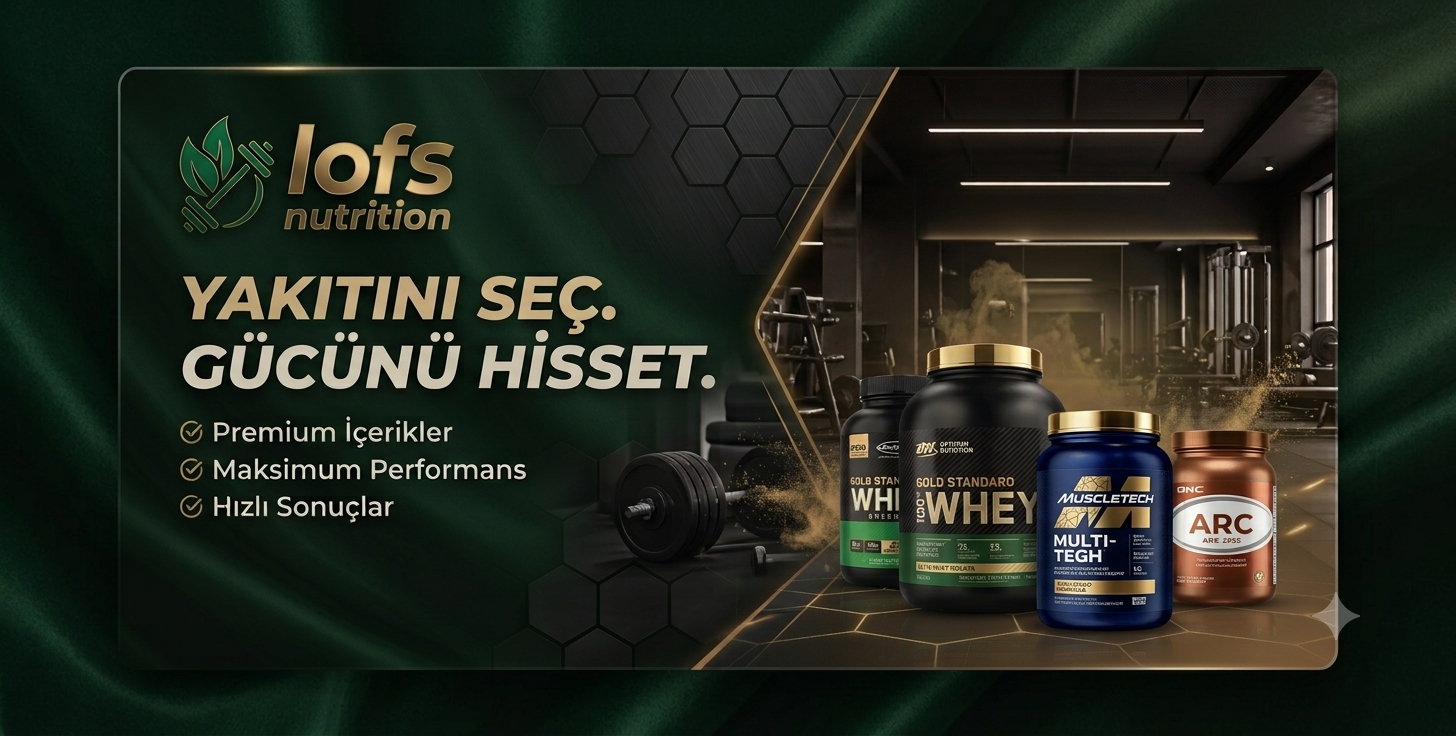 Lofs Nutrition premium supplement kampanya banneri
